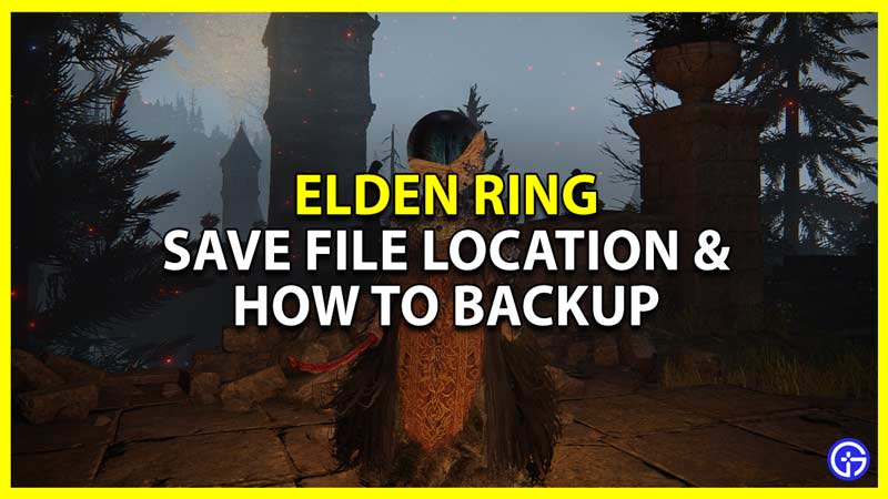 where to find save file location in elden ring
