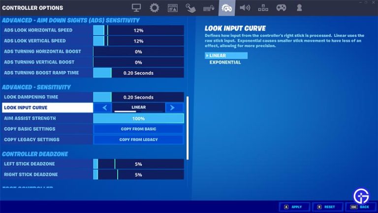 Best Controller Settings For Fortnite To Use In Combat & Building