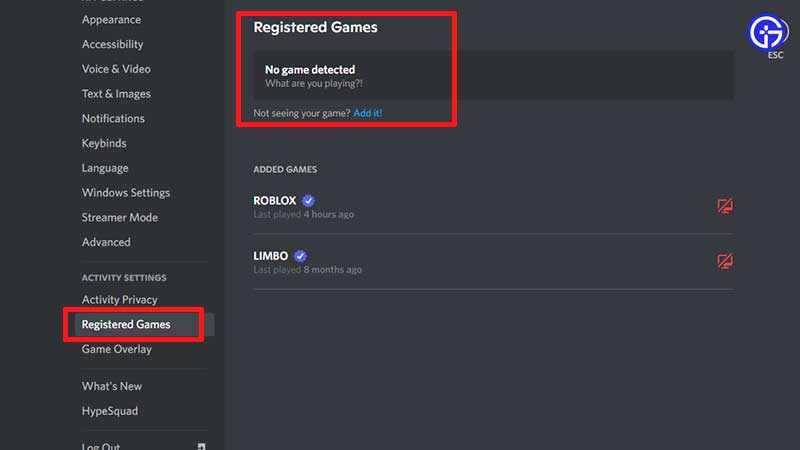 Discord Game Activity Not Showing Fix [2024] - Gamer Tweak