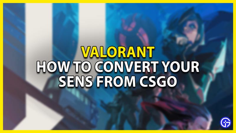 how to convert csgo sens to valorant
