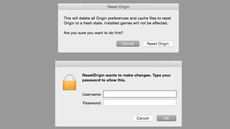 how to reset origin tool download mac