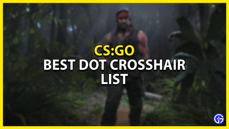 list of best dot crosshair designs in csgo