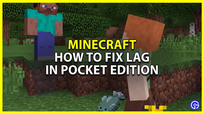 minecraft pocket edition lag