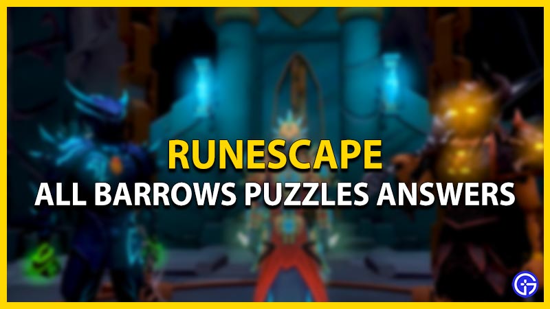 runescape all barrows puzzles answers
