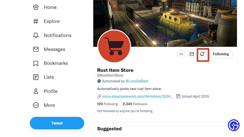 when does rust item store reset