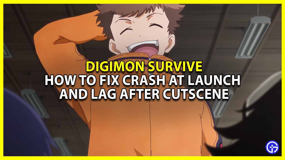 Digimon Survive Crashing And Lag After Cutscene