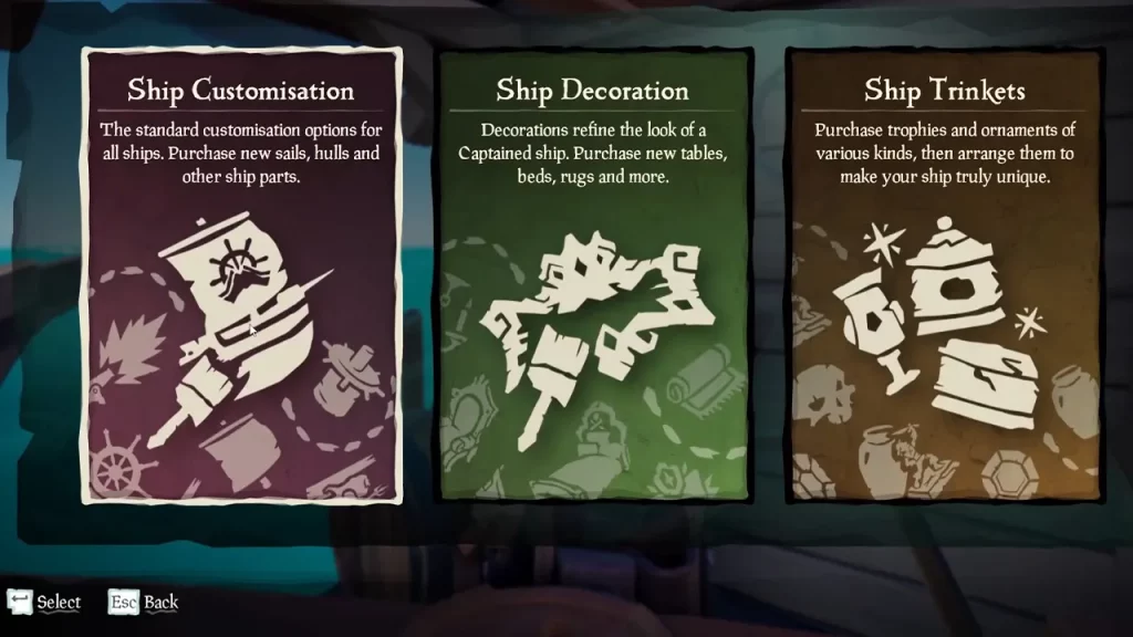 How to Get Customization Items in Sea of Thieves