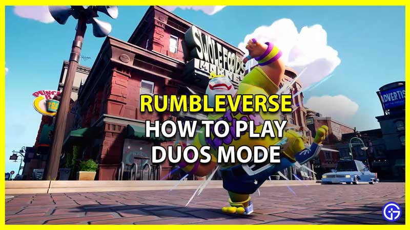 How to Play Duos Mode in Rumbleverse