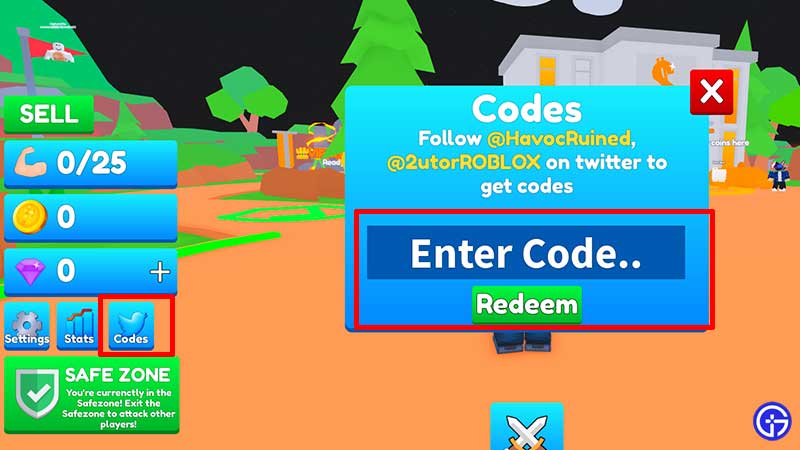 How to Redeem Codes in Axe Champions Simulator