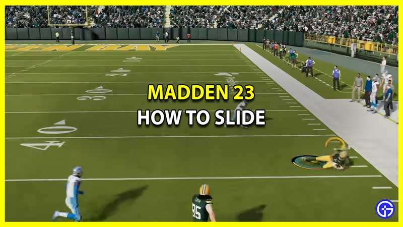 How to Slide in Madden 23