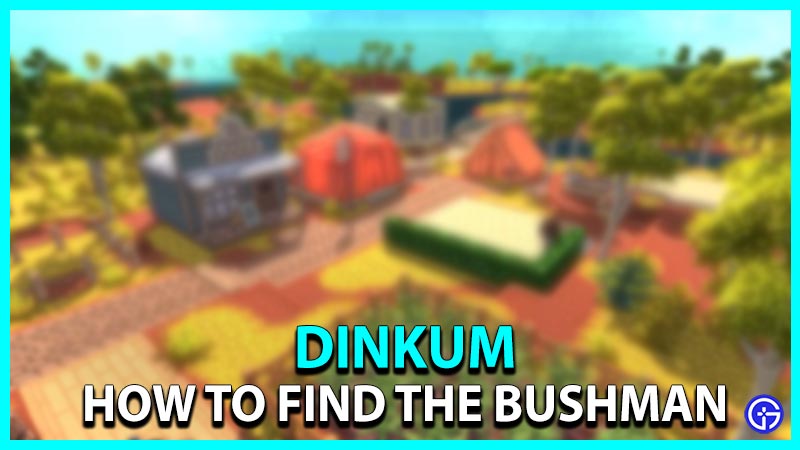 How to find Bushman in Dinkum