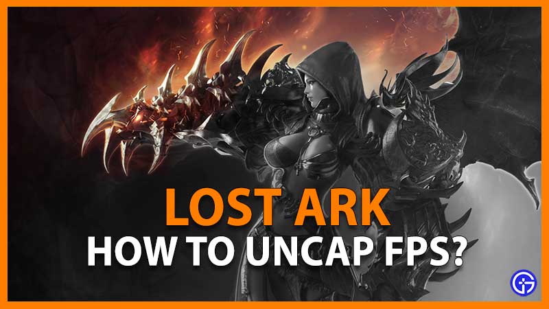 Lost Ark FPS How to Uncap FPS Limit Drops