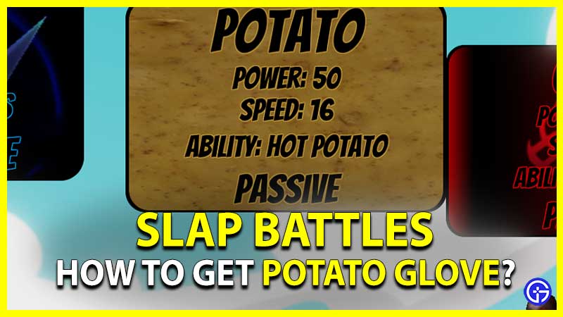 Slap Battles Potato Glove