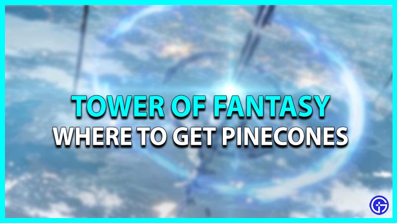 Where to get Pinecones in Tower of Fantasy