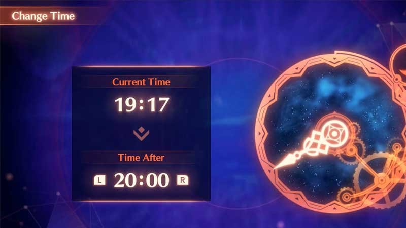 Xenoblade Chronicles 3 Change Time