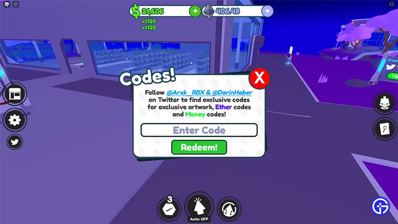 crypto tycoon codes roblox
