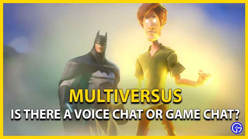 multiversus is there voice chat