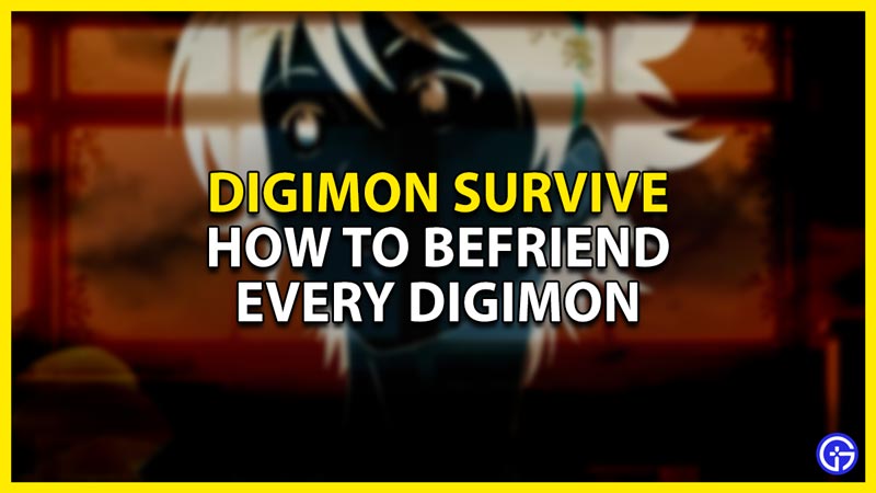 how to befriend in digimon survive