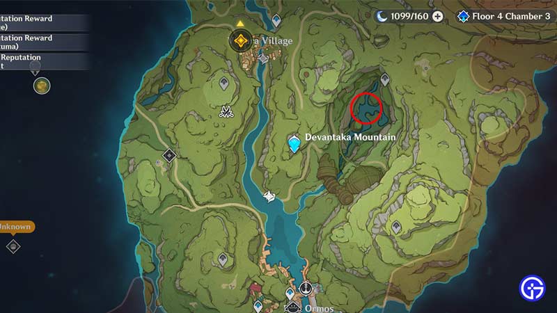 genshin impact where to find nilotpala lotus and locations