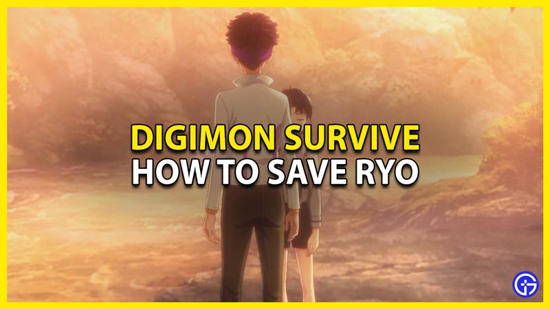 how to save ryo in digimon survive