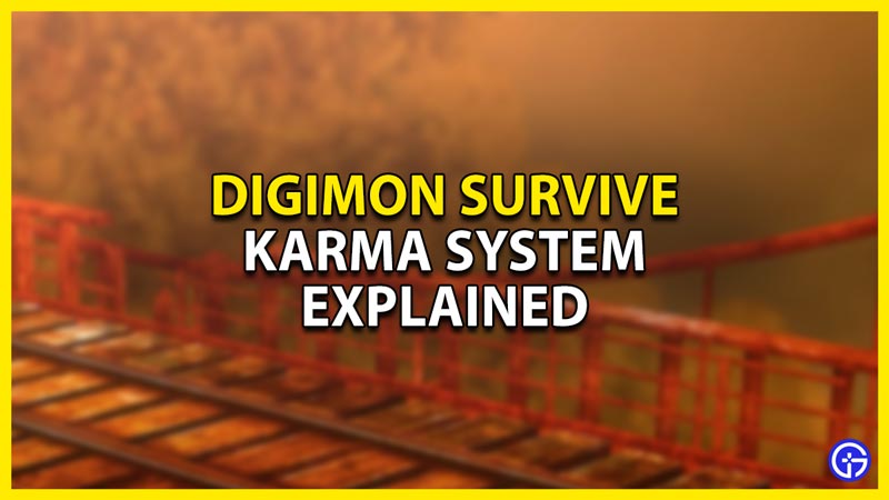 karma system explained in digimon survive