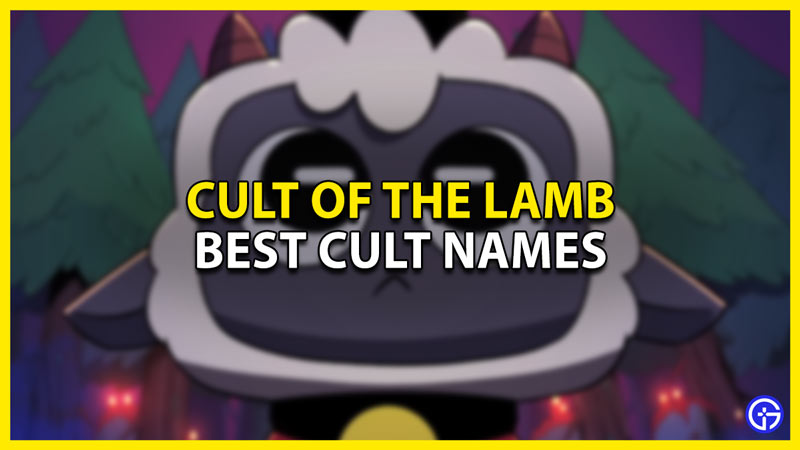 List Of The Best Cult Names In Cult Of The Tweak