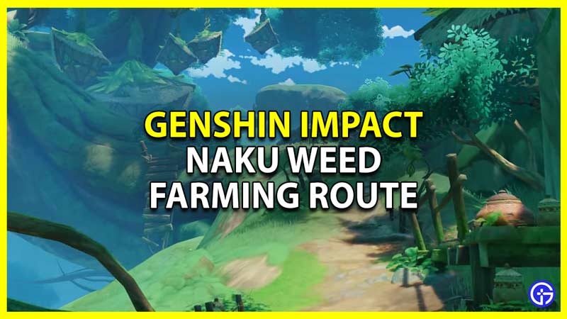 genshin impact best naku weed farming route
