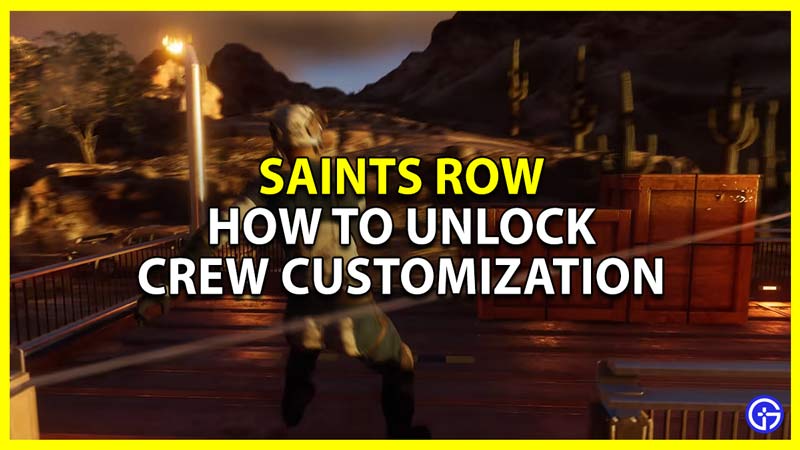 Saints Row: How To Unlock & Use Crew Customization 2022