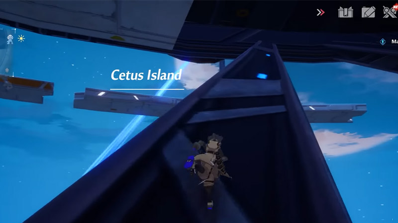 tof get to cetus island