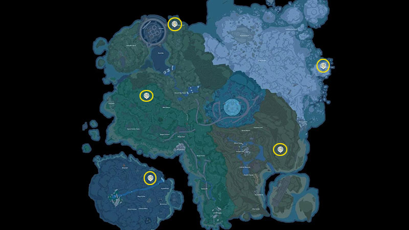 Mapa Interativo do ToF! : r/TowerOfFantasyBrasil