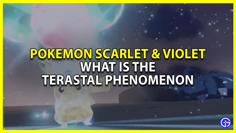 what is terastal phenomenon and tera raid battles in pokemon scarlet violet