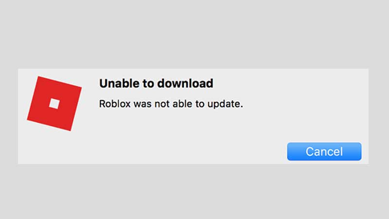 why wont roblox update mac