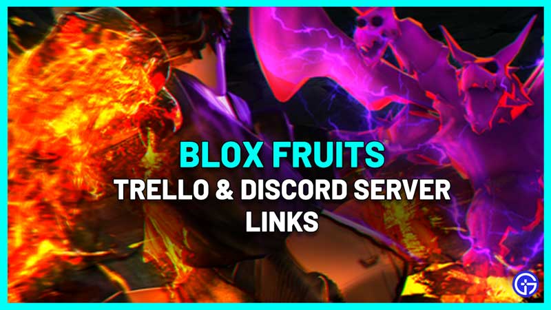 Blox Fruits Trello Link Discord Server
