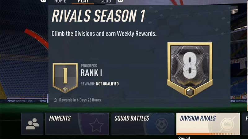 How to open FIFA 23 Division Rivals rewards on the web app