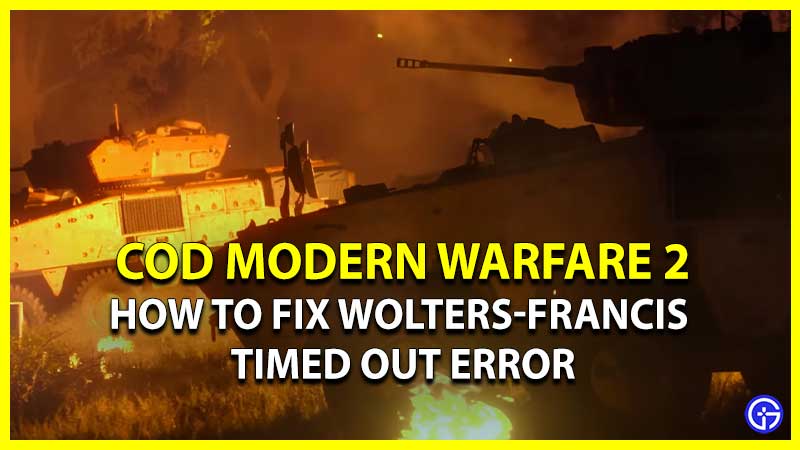 How To Fix WOLTERS-FRANCIS Timed Out Waiting For Datacenter Error