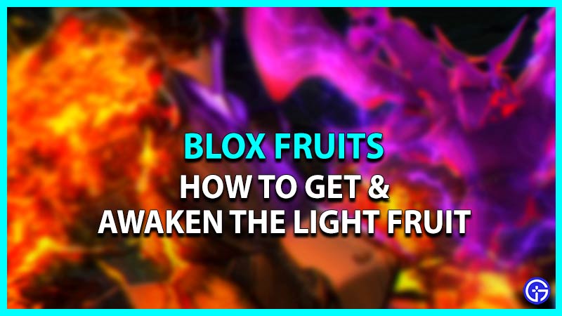 Light Fruit  Blox Fruits