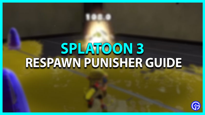 Respawn Punisher in Splatoon 3