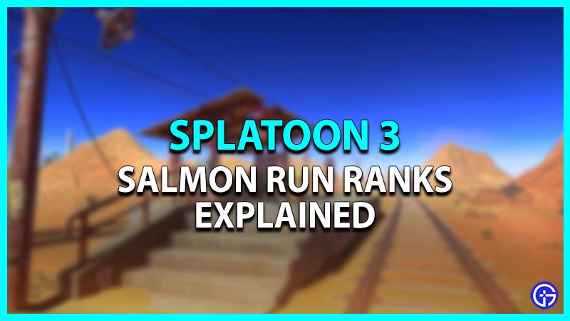 Salmon Run Ranks in Splatoon 3