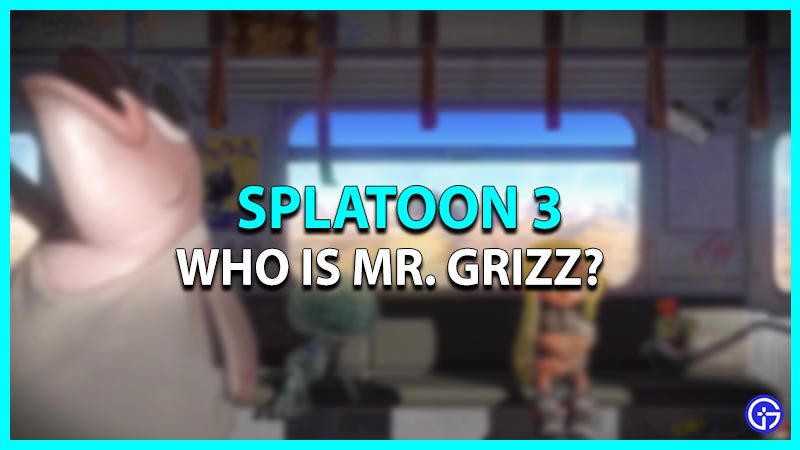 Mr. Grizz in Splatoon 3