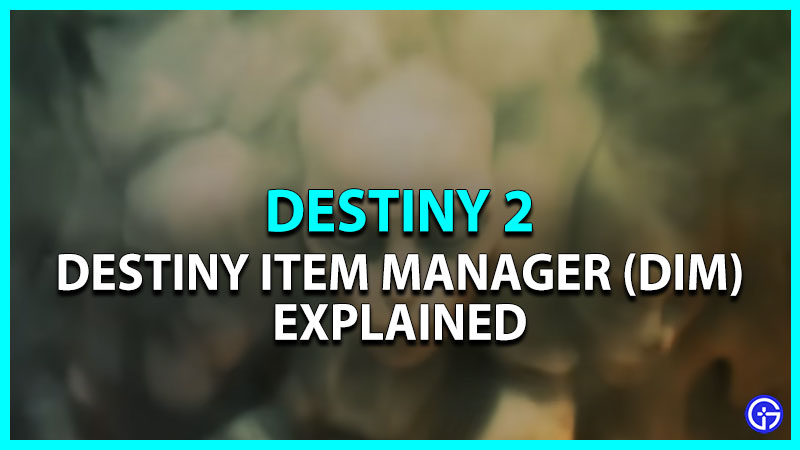 destiny 2 destiny item manager dim