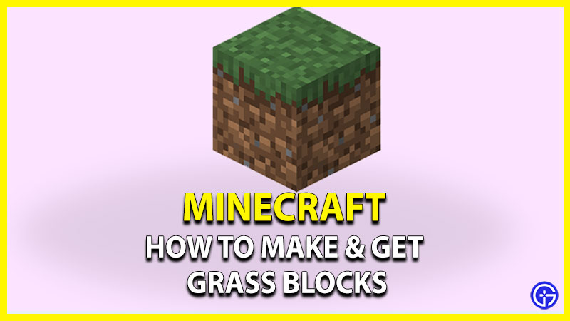 minecraft grass blocks