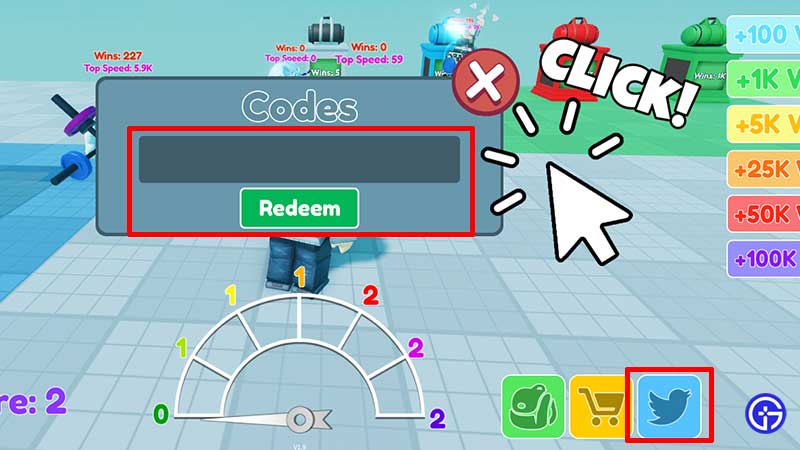 Roblox - Skydive Race Clicker Codes - Vitórias grátis (dezembro de