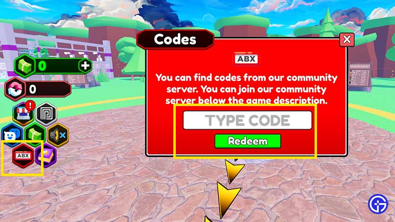 how to redeem codes Anime Power Tycoon