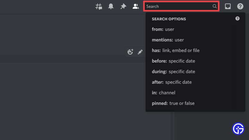 how to search users discord