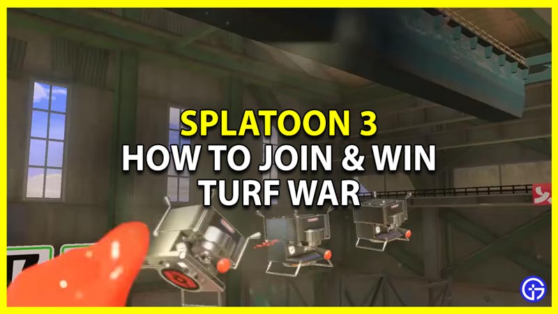 splatoon 3 how to join turf war battles