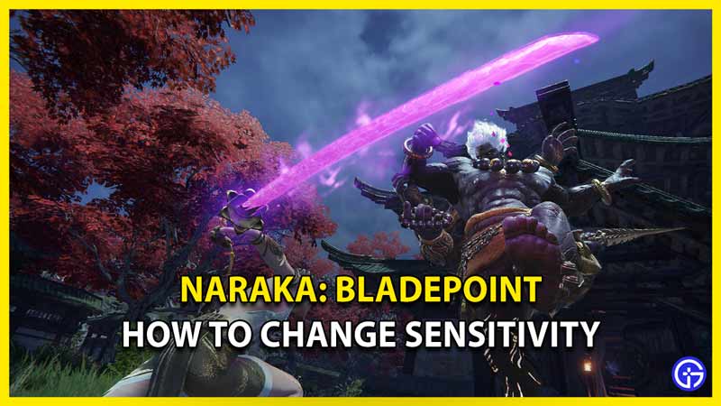 Naraka Bladepoint Change Sensitivity