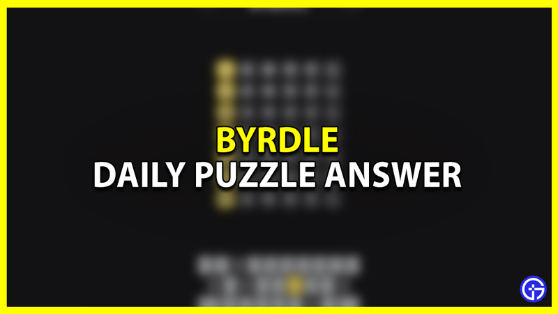 byrdle answers daily