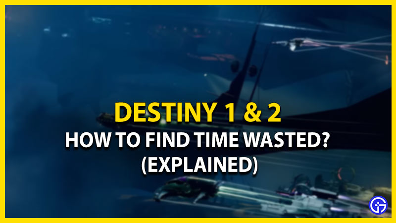 destiny 2 time wasted