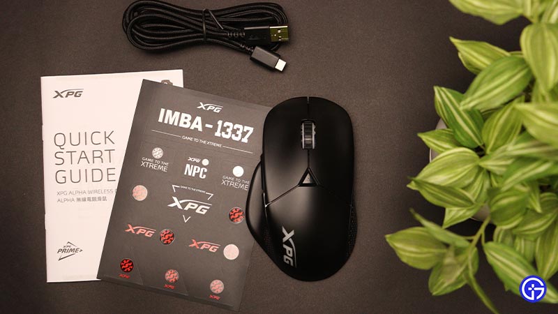 wireless xpg alpha gaming mouse