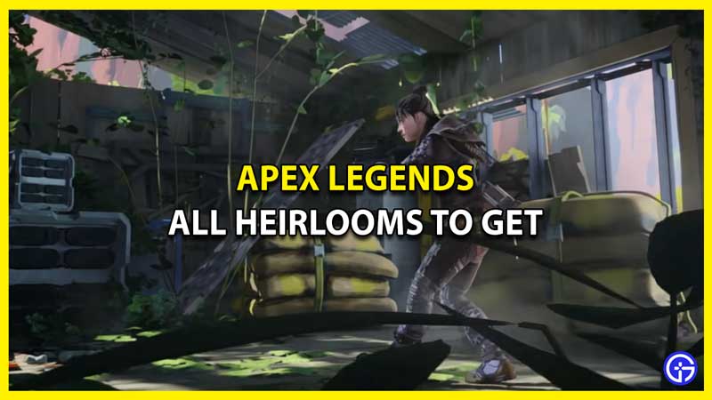 All Heirloom Set in Apex Legends